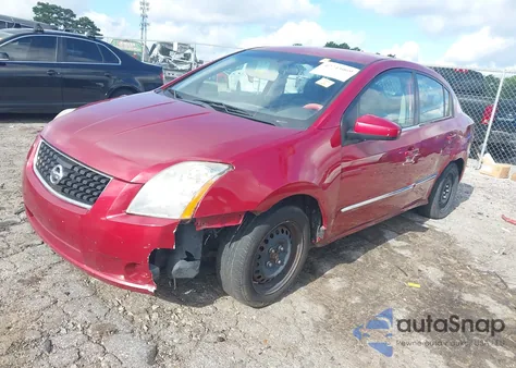 2010 Nissan Sentra 2.0S from USA, damaged, VIN 3N1AB6AP1AL648290